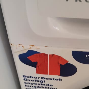 Profilo Çamaşır Makinesinde Deterjan Bölmesinde Paslanma ve Parke Zararları