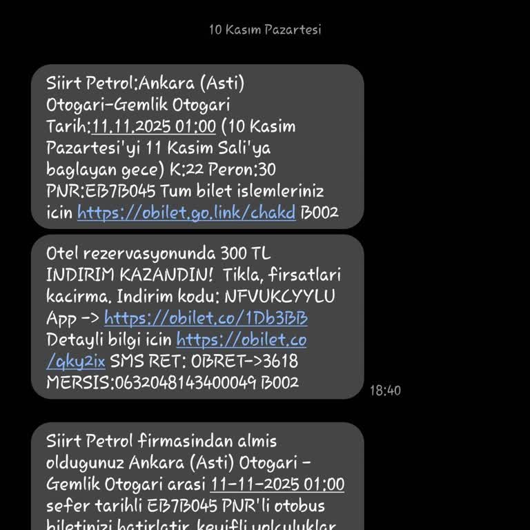 Yanlış Peron Bilgisi Nedeniyle Otobüsü Kaçırdım, Ücret İadesi Yapılmadı