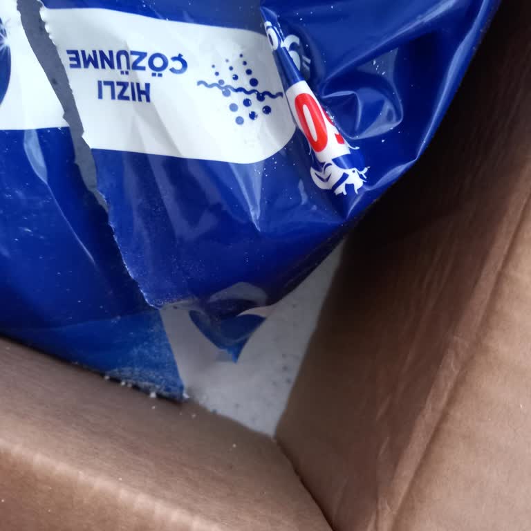 Patlak Ambalajla Gelen Deterjan İçin Yeniden Gönderim Talebi