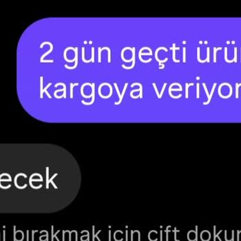 Siparişim Günlerdir Kargoya Verilmiyor Ve Bilgilendirme Yapılmıyor
