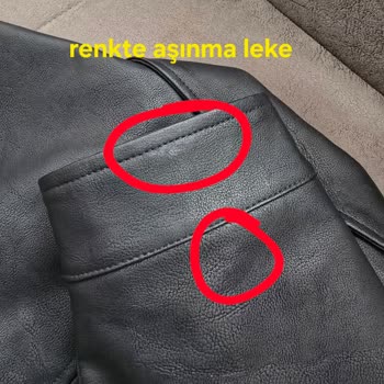 Kısa Sürede Leke Ve Dikiş İzleri Olan Mont İçin Değişim Talebi
