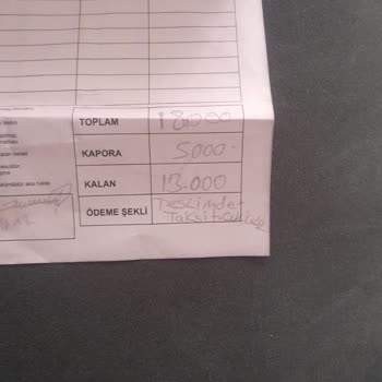 Kırık Ve Hasarlı Teslim Edilen Masaların İadesi Ve Kapora İadesi Sorunu