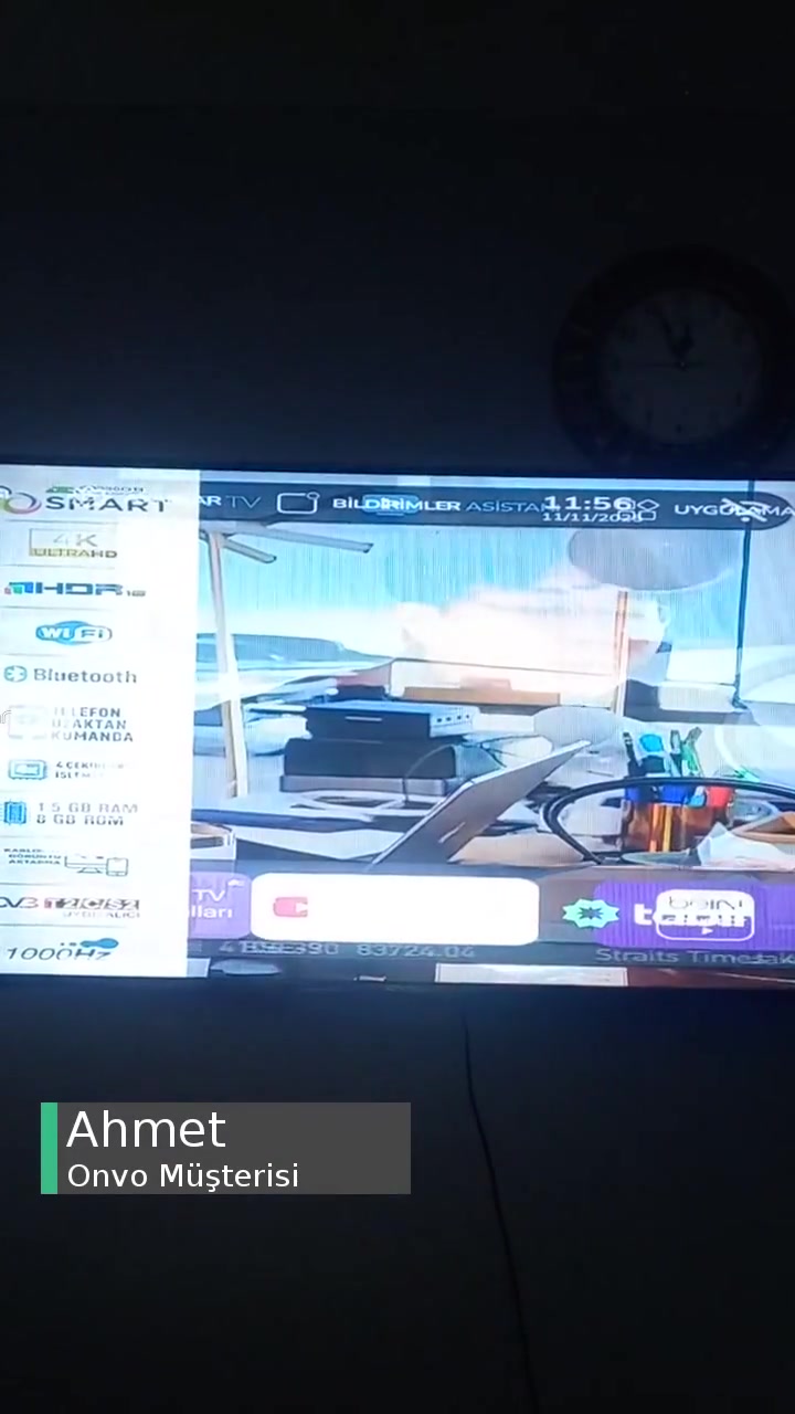 Onvo 50ov6000u Ekranı Kayık videonun kapak resmi