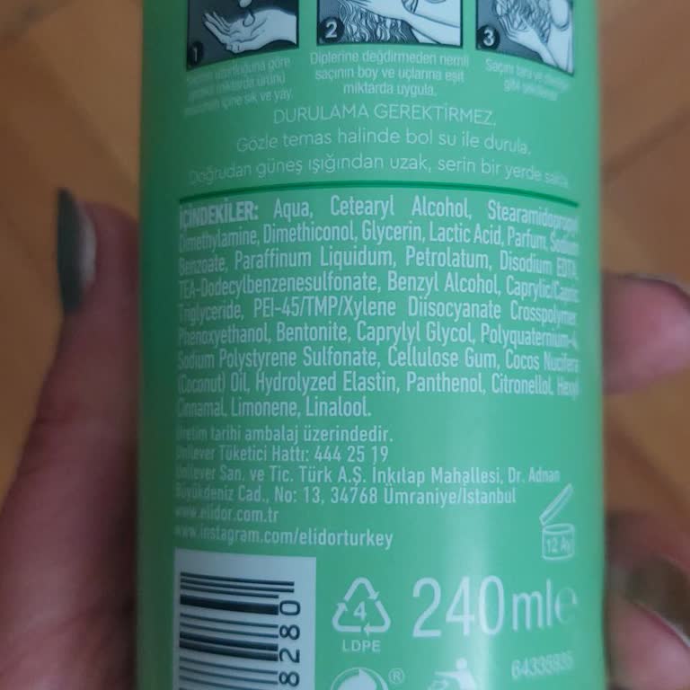 Gratis Elidor'un Yenilenen Bukle Kremi Saçlarımda Sorunlara Yol Açtı, Para İadesi İstiyorum