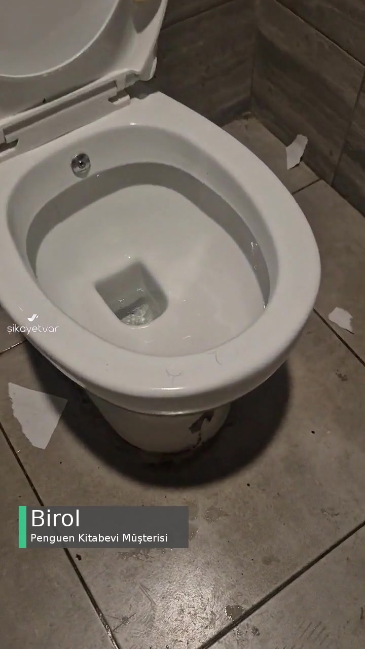 Penguen Kitabevi İçerenköy'de WC Sorunu videonun kapak resmi