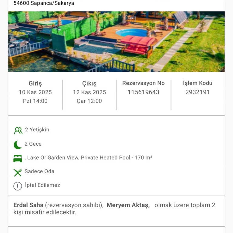 Rezervasyon Sonrası İlgisizlik Ve Eksik Hizmet Karşılığında Ücret İadesi Talebi