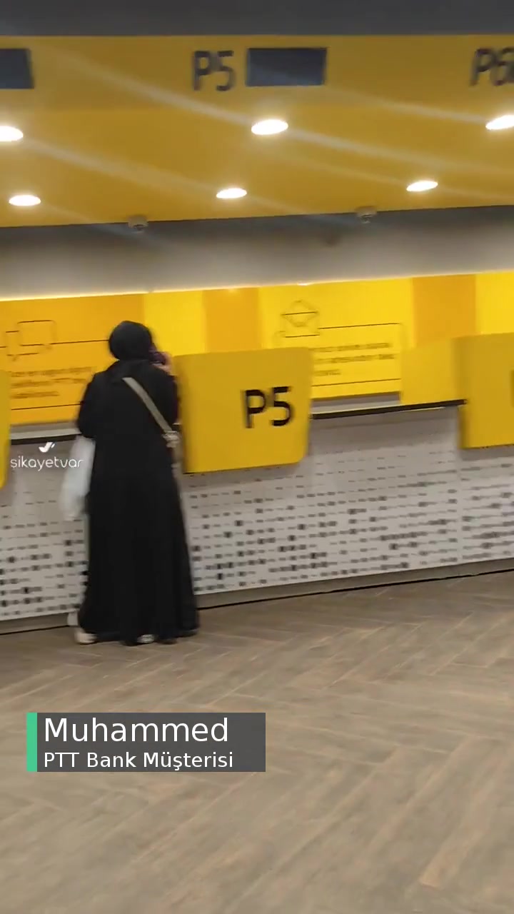 PTT Bank Ofis Şubesi Tek Vezne Çalışıyor! videonun kapak resmi