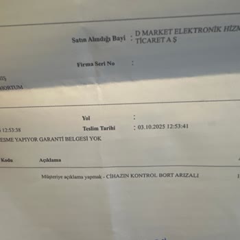 Dördüncü Kullanımda Bozulan Süpürge İçin Değişim Veya İade Talebim Reddedildi