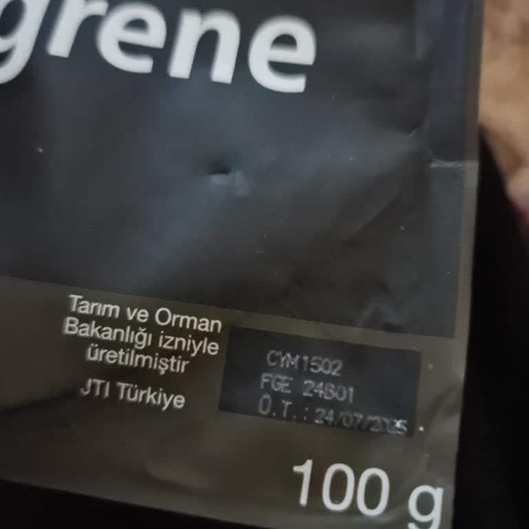 Tütün Ürününde Karton Parçası Ve Yetersiz Çözüm