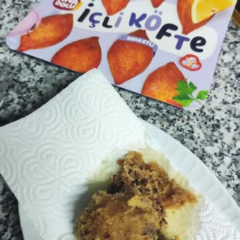 Dondurulmuş İçli Köfte Kızartınca Tamamen Dağıldı