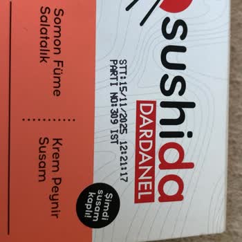 Dardanel Sushi Ürününde Anormallik Ve Sağlık Riski