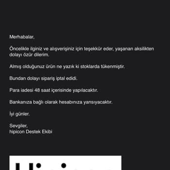 Onayım Olmadan İptal Edilen Sipariş Ve Ürün Teslimatı Sorunu