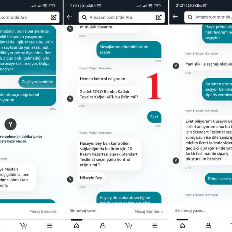 Prime Teslimatında Gecikme Ve Yanlış Bilgilendirme Mağduriyeti