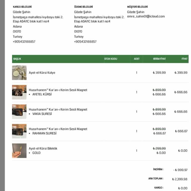 Siparişimin 22 Gündür Teslim Edilmemesi Ve Mağduriyetim