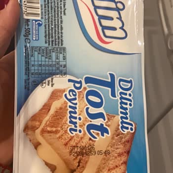 Açılmamış İçim Tost Peynirinde Küf Şoku Yaşadım