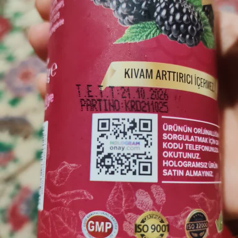 BİM'den Alınan Karadut Özünde Bozulma Ve Kötü Tat Sorunu