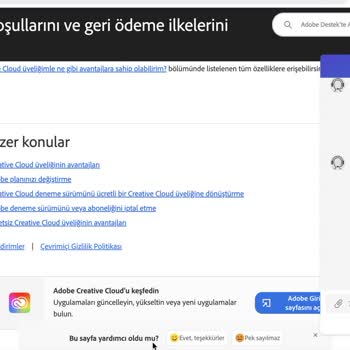 Adobe Creative Cloud Deneme Sürümü Sonrası Haksız Ücret Ve İade Sorunu