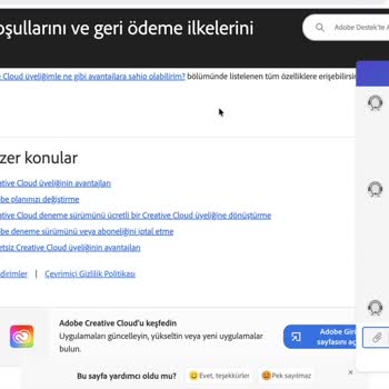 Adobe Creative Cloud Deneme Sürümü Sonrası Haksız Ücret Ve İade Sorunu