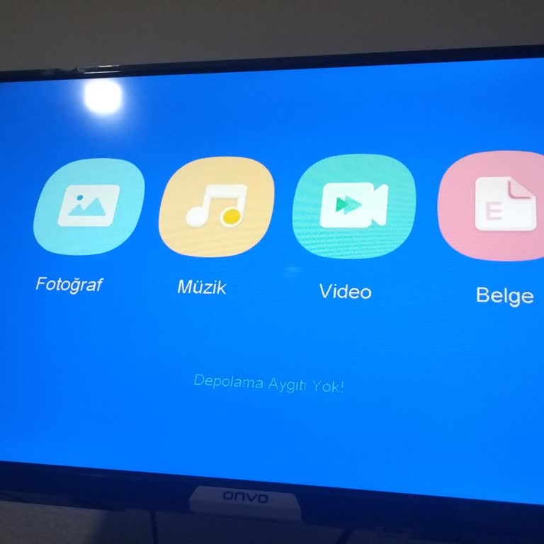 Onvo TV'de Sürekli Depolama Aygıtı Yok Hatası Nedeniyle Kullanım Dışı Kaldı
