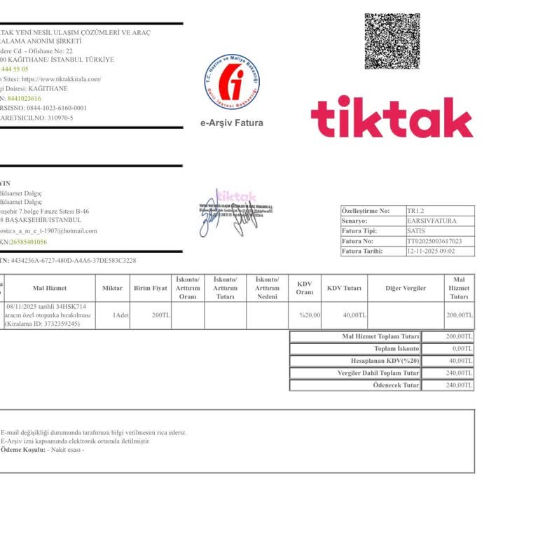 Otopark Ücretinin İki Kez Tahsil Edilmesi Ve Müşteri Hizmetlerine Ulaşılamaması Mağduriyeti