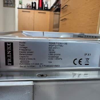 Franke Bulaşık Makinesi Sepetlerinde Erken Deformasyon Ve Yetersiz Servis Desteği