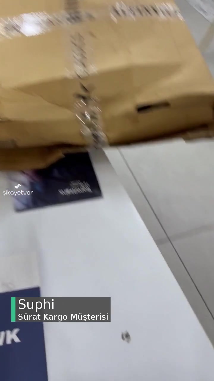 Sürat Kargo Saygısız Çalışan Ve Hasarlı Ürün videonun kapak resmi