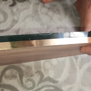 Gold Falez Mobilya Orta Sehpanın Kenar Kısımları Darbe Almış Şekilde Geldi