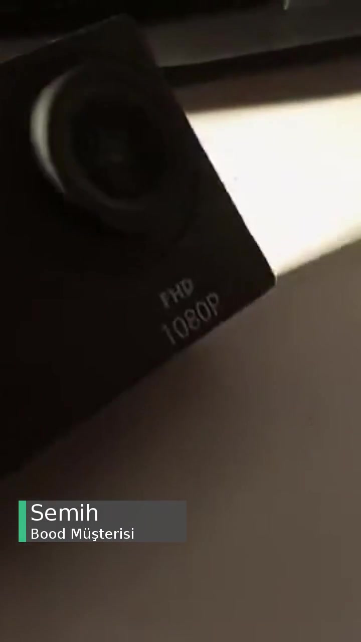 Bood Aksiyon Kamerası Kalite Sorunu videonun kapak resmi