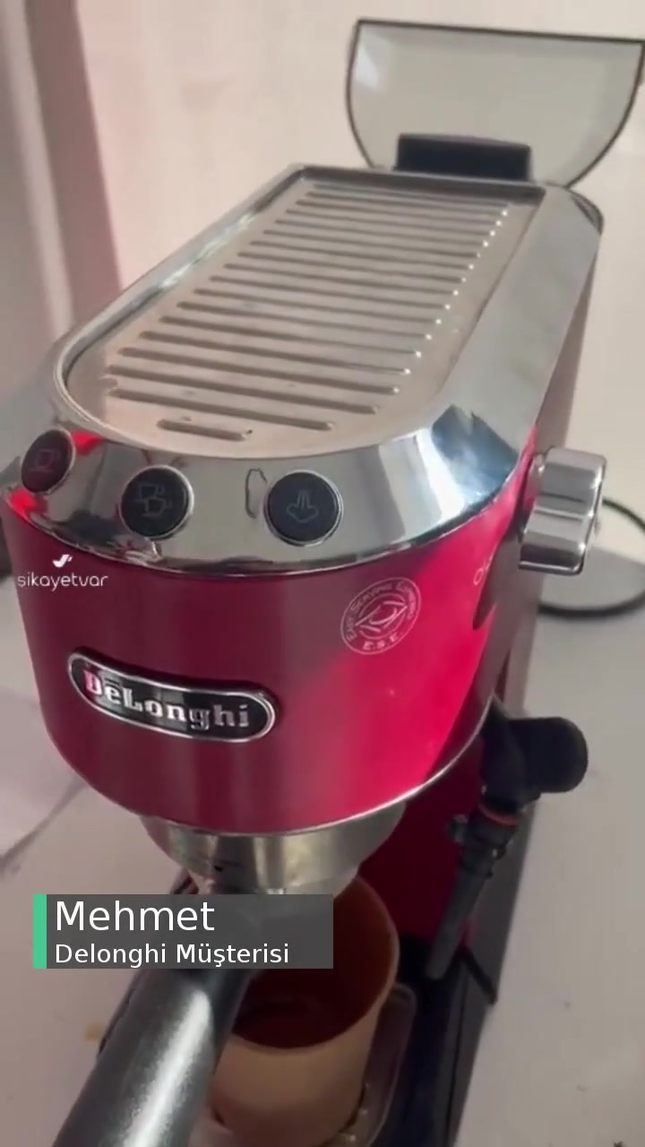 Delonghi Dedica EC685 Tamir Olmadan Servis Teslim Etmek İstedi! videonun kapak resmi