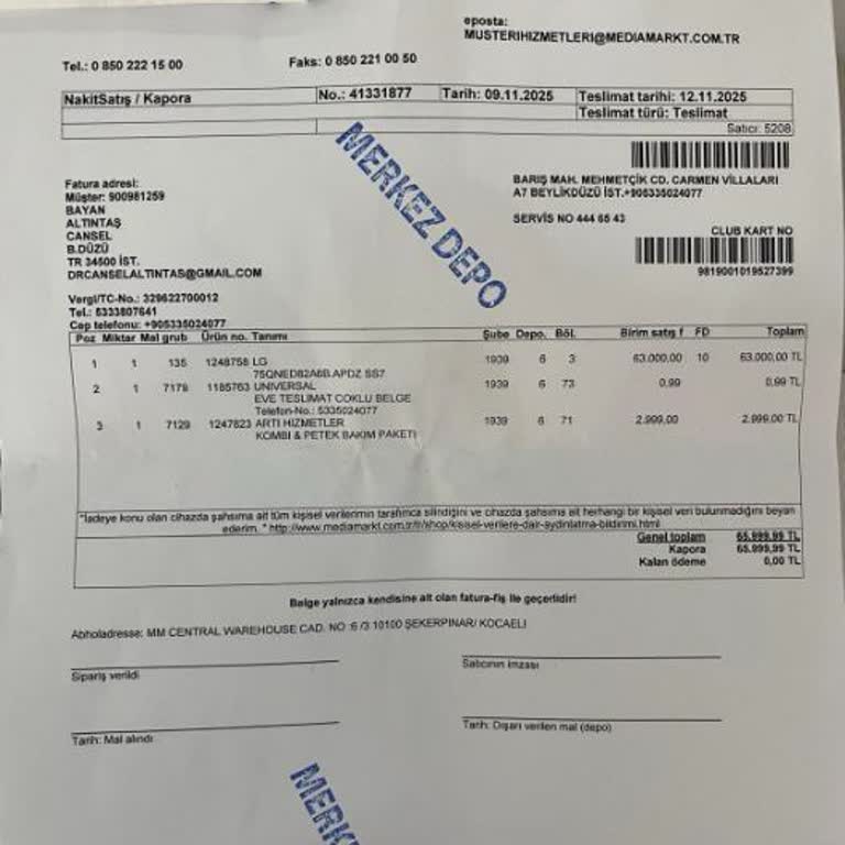 Media Markt'ta Fiyat Farkı Ve İptal Sorunu: Tüketici Haklarıma Duyarsız Yaklaşım