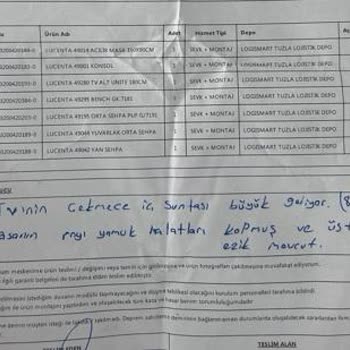 Kelebek Mobilya'dan Eksik Ve Hasarlı Teslimat, Çözüm Yok!