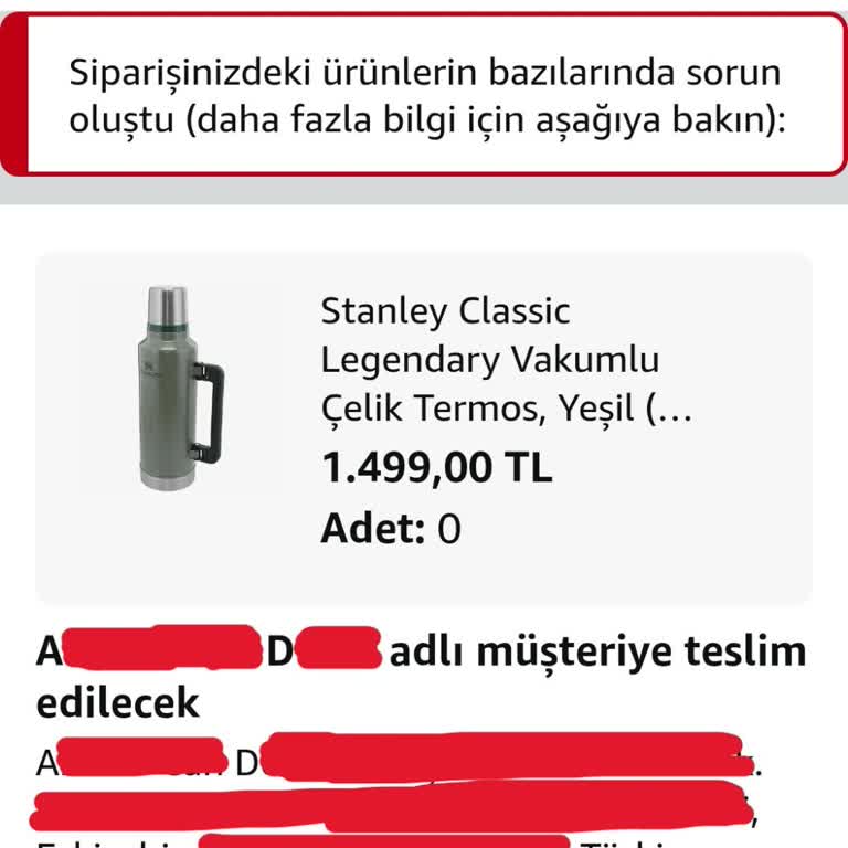 Amazon Kampanyasında Ödeme Ve Stok Hataları Nedeniyle Mağduriyet Yaşadım