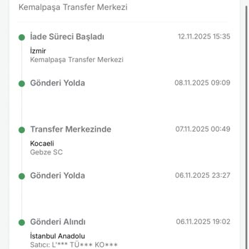 Siparişim Teslim Edilmeden İade Ediliyor, Yardım Bekliyorum