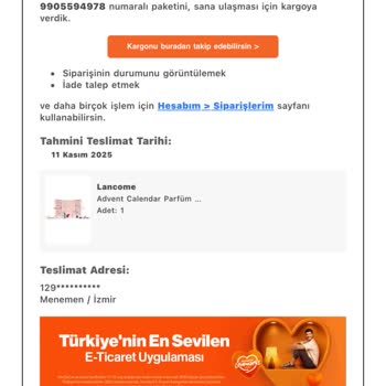Siparişim Teslim Edilmeden İade Ediliyor, Yardım Bekliyorum