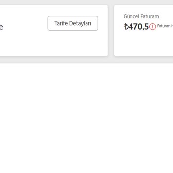 Vodafone Uzun Süreli Müşteriye Yüksek Fatura ve Çözüm Sunulmaması