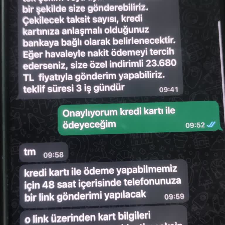 Ödemesi Yapılan Buzdolabının Bilgi Verilmeden İptal Edilmesi Ve Teslim Edilmemesi
