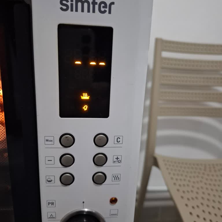 Simfer Fırın Ekran Gösterge Arızası Nedeniyle Sıcaklık Ayarı Yapılamıyor