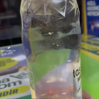 Taşkesti Cam Şişe Sudaki Tortular