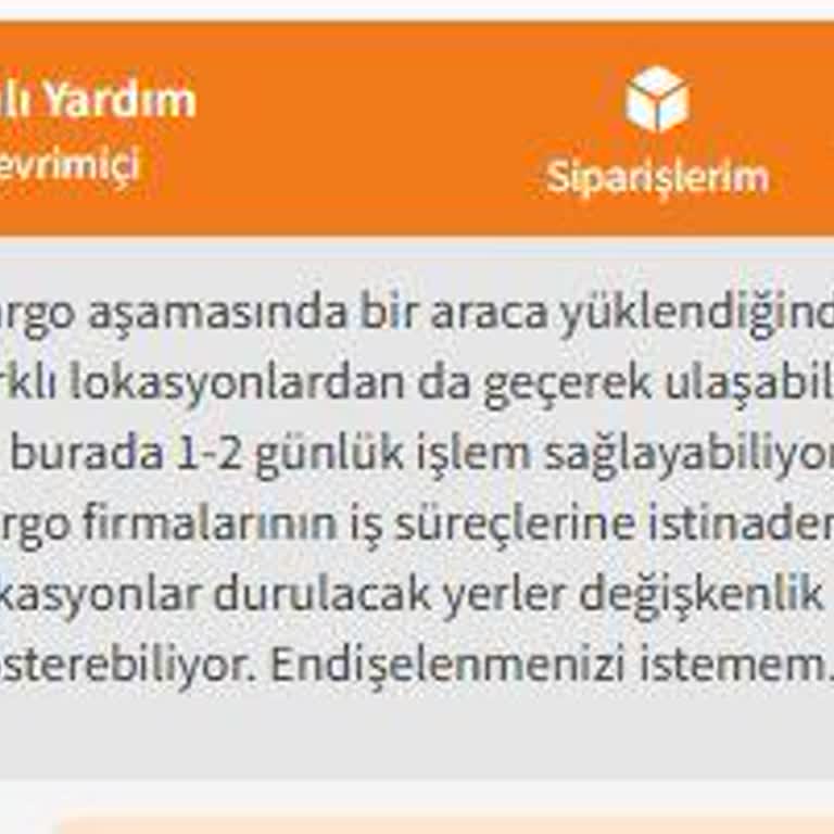 Yanlış Şehre Yönlendirilen Sipariş Ve İlgisiz Müşteri Hizmetleri