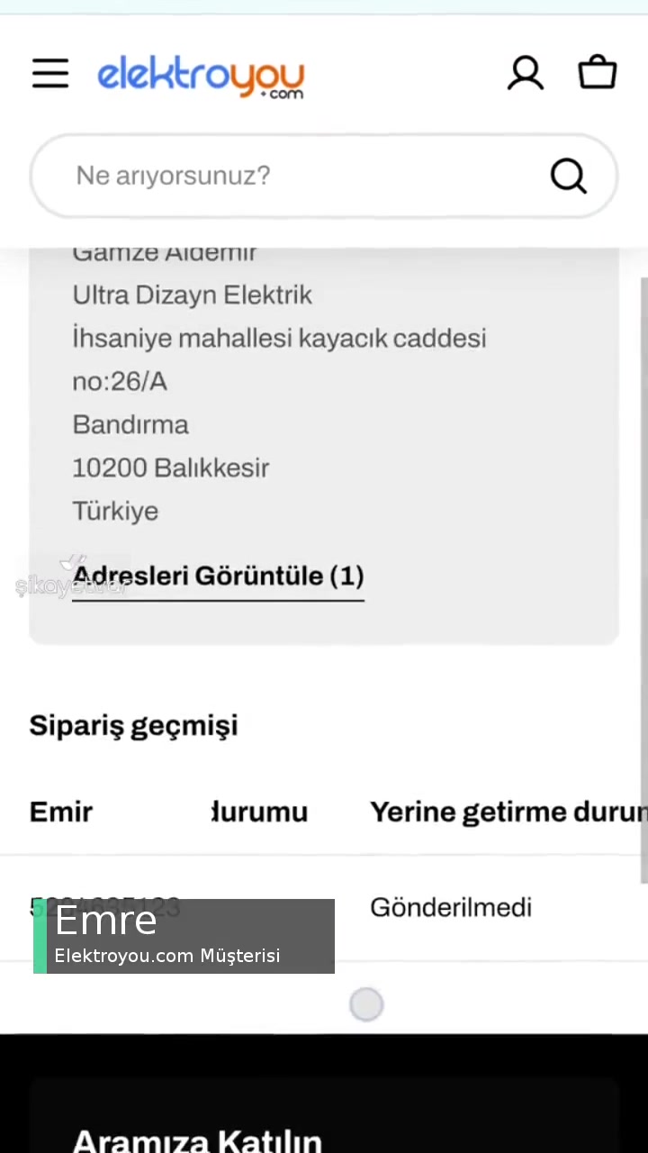 Elektroyou.com Güvenilir Değil, Ürünleri Göndermiyorlar videonun kapak resmi