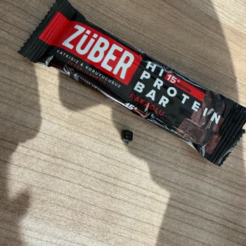 Züber Protein Bardağında Plastik Parça Çıkması Güvenimi Sarstı