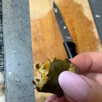 Kapalı Ambalajda Satın Aldığım Yaprak Sarmada Saç Kılı Çıkması