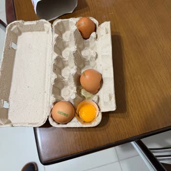 Migros'tan Aldığım AOÇ Organik Yumurtalarda Sürekli Kırık Ürün Sorunu