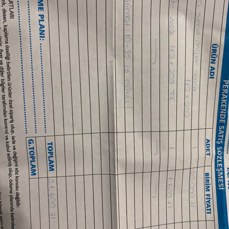 Taahhüt Edilen Sürede Teslim Edilmeyen Yatak Nedeniyle Mağduriyet