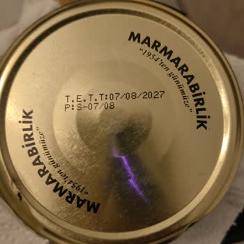 Açılmamış Zeytin Ezmesinde Küf Ve Vakum Sorunu Yaşadım