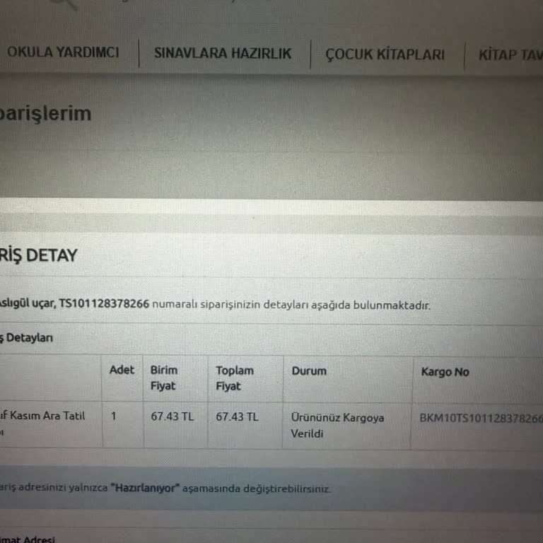 BKM Kitap Fazla Gönderilen Ürün İçin Çözüm Sunmuyor Müşteri Hizmetleri Yetersiz