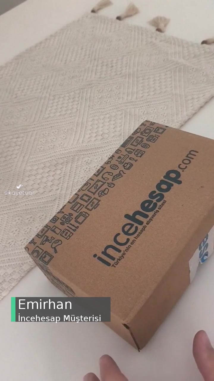 İncehesap.com Aldığım Ürün Eksik Ve 2. El Çıktı videonun kapak resmi