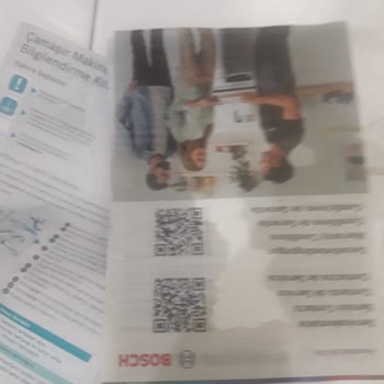 Sıfır Bosch Çamaşır Makinesi Servis Hatasıyla Hasar Gördü, Değişim İstiyorum