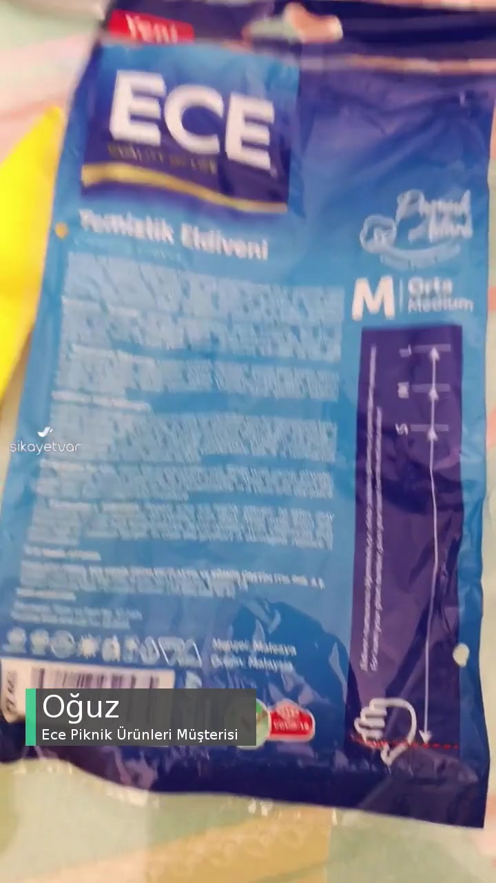 Ece Plastik Eldiven Parçalandı Takarken! videonun kapak resmi