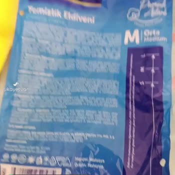 Ece Plastik Eldiven Parçalandı Takarken!